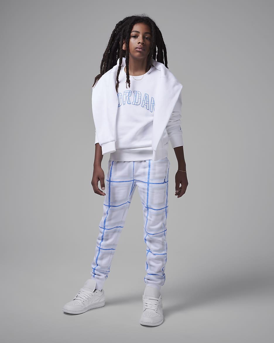 Pantalon de fetes en Fleece Jordan Brooklyn Essentials pour ado. Nike LU